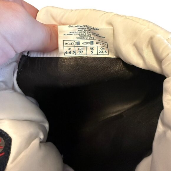 Super Stylish Pajar White Winter Boots white snow apres ski Theona wedge heel - Picture 7 of 10